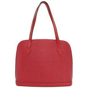 Louis Vuitton shoulder bag Castilian red Epi leather